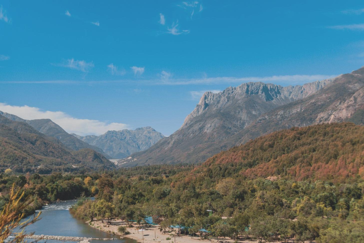 Tour guide preparing materials and planning educational route